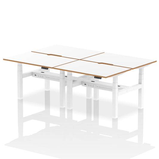 Oslo Air Back-to-Back Height Adjustable Bench Desk