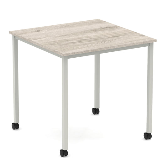 Impulse Straight Table Box Frame Leg With Castors