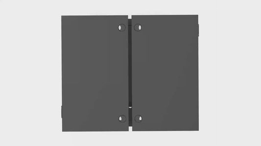 Air Back-to-Back Height Adjustable Bench Desk - 2 Person