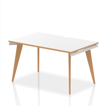 White/Natural Wood