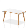  White/Natural Wood