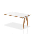  White/Natural Wood