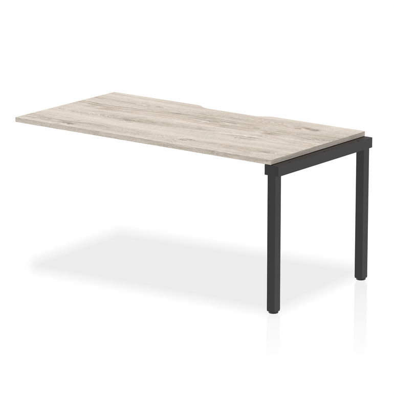 Evolve Plus Single Row Bench Desk Extension Kit