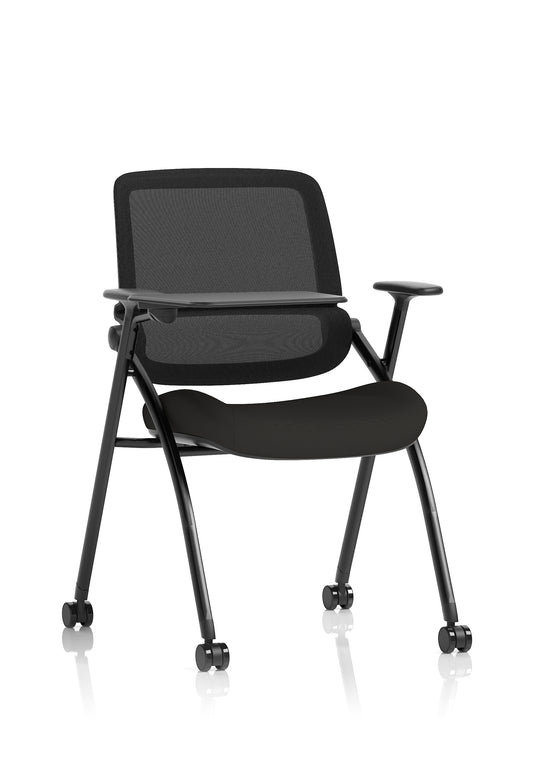 OE - Capra Mesh Back Folding Office Training Chair With Sliding Arms
