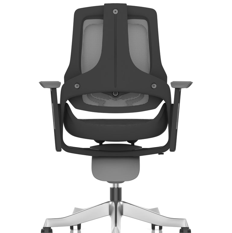 Zure High Back Black Shell Executive Office Chair with Arms