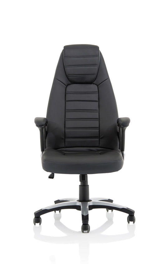 OE - Metropolis High Back Black Leather Executive Office Chair