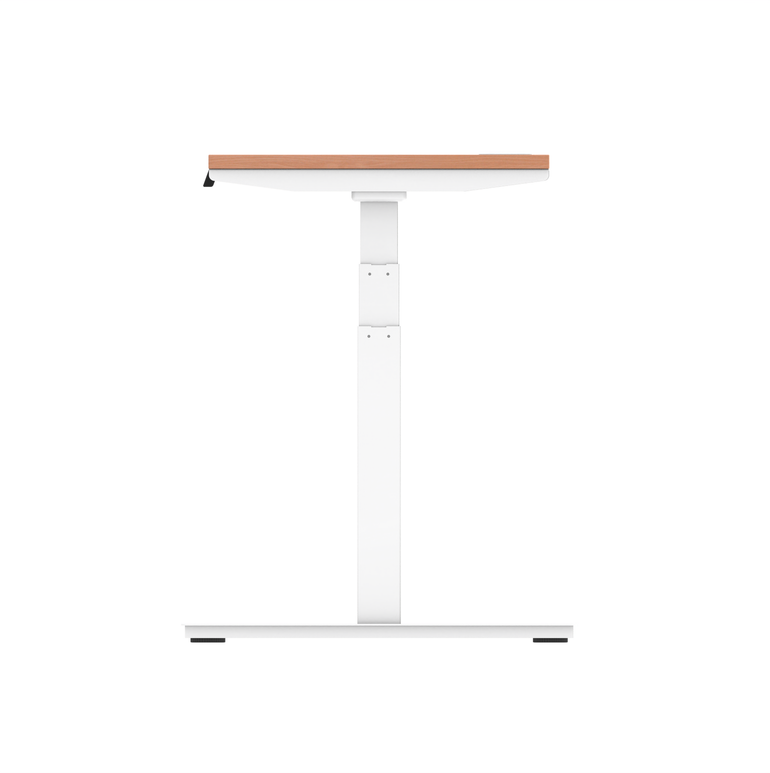 Air Height Adjustable Slimline Desk With Cable Ports