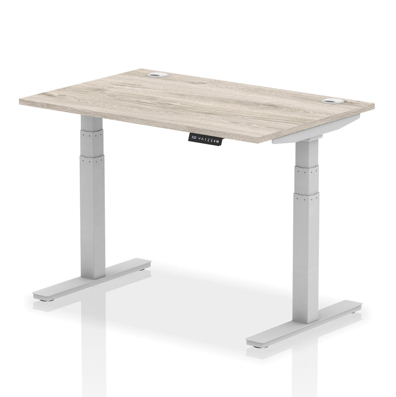 Air Height Adjustable Desk With Cable Ports