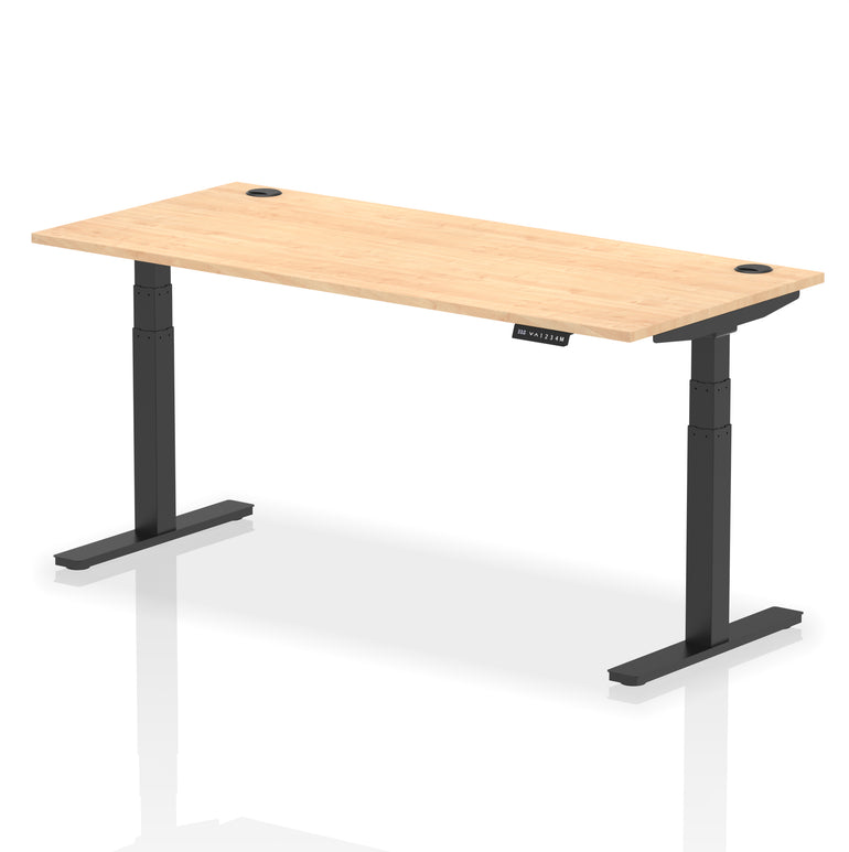 Air Height Adjustable Desk With Cable Ports