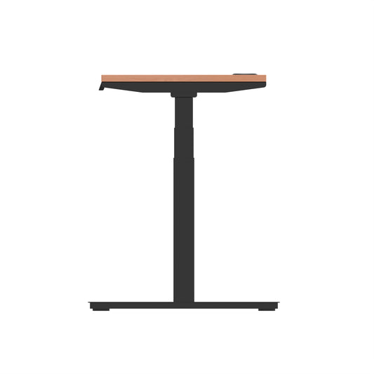 EE - Air Height Adjustable Slimline Desk With Cable Ports