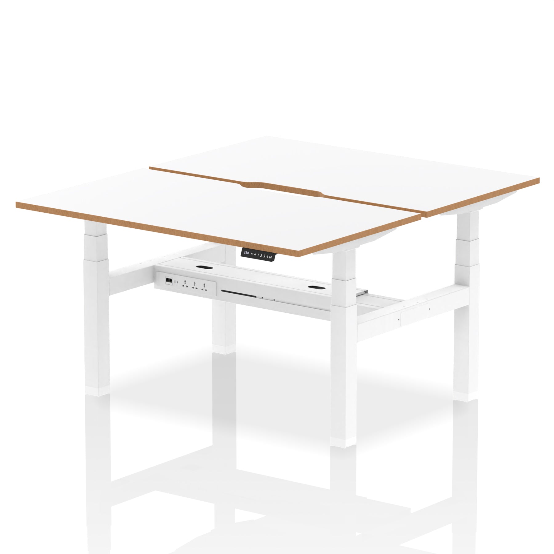 Oslo Air Back-to-Back Height Adjustable Bench Desk