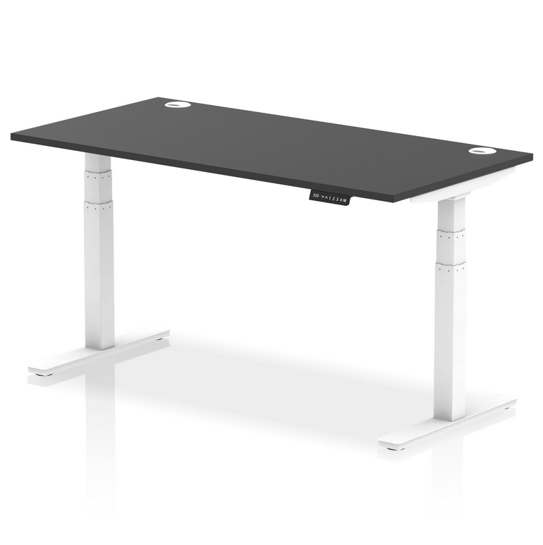 Air Height Adjustable Desk With Cable Ports