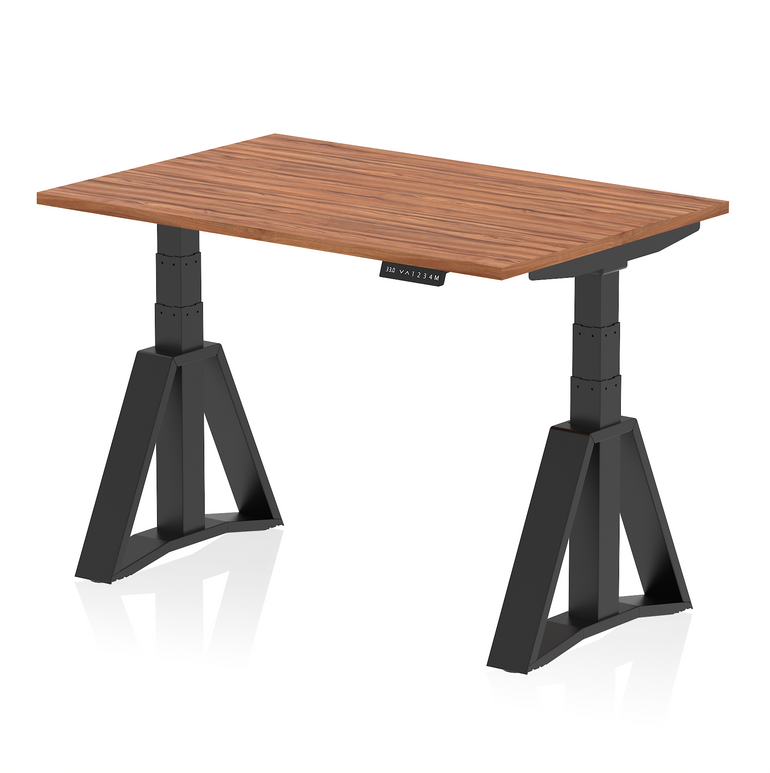 Air Height Adjustable Desk without Cable Ports With Piste Foot