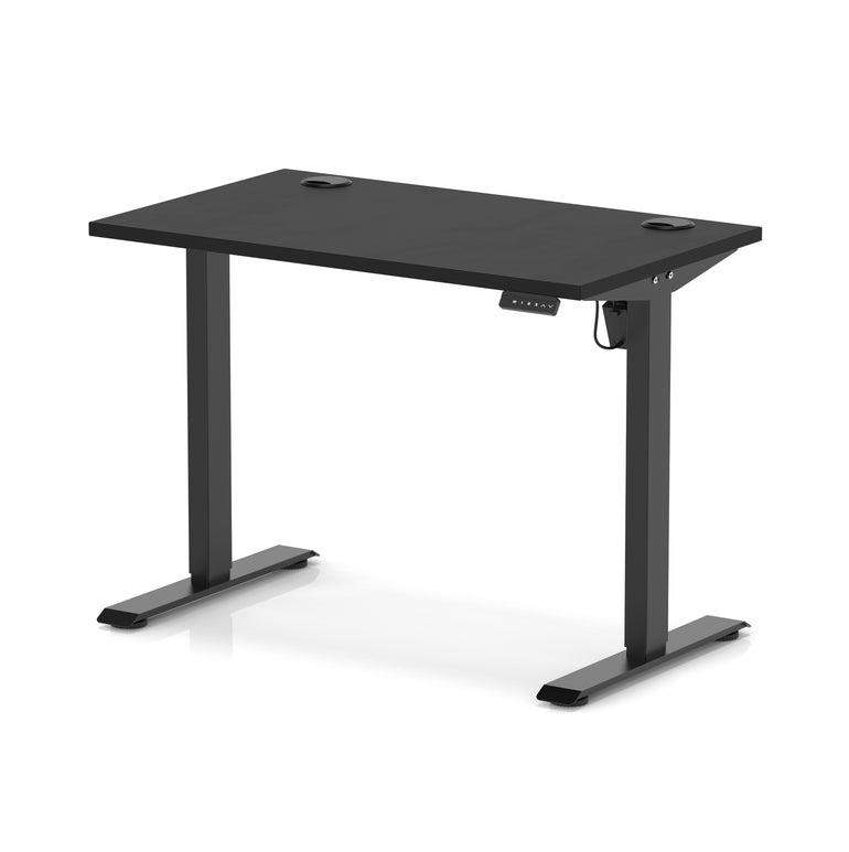 Air Lite Height Adjustable Slimline Desk With Cable Ports