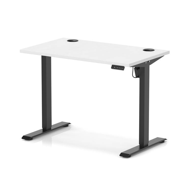 Air Lite Height Adjustable Slimline Desk With Cable Ports