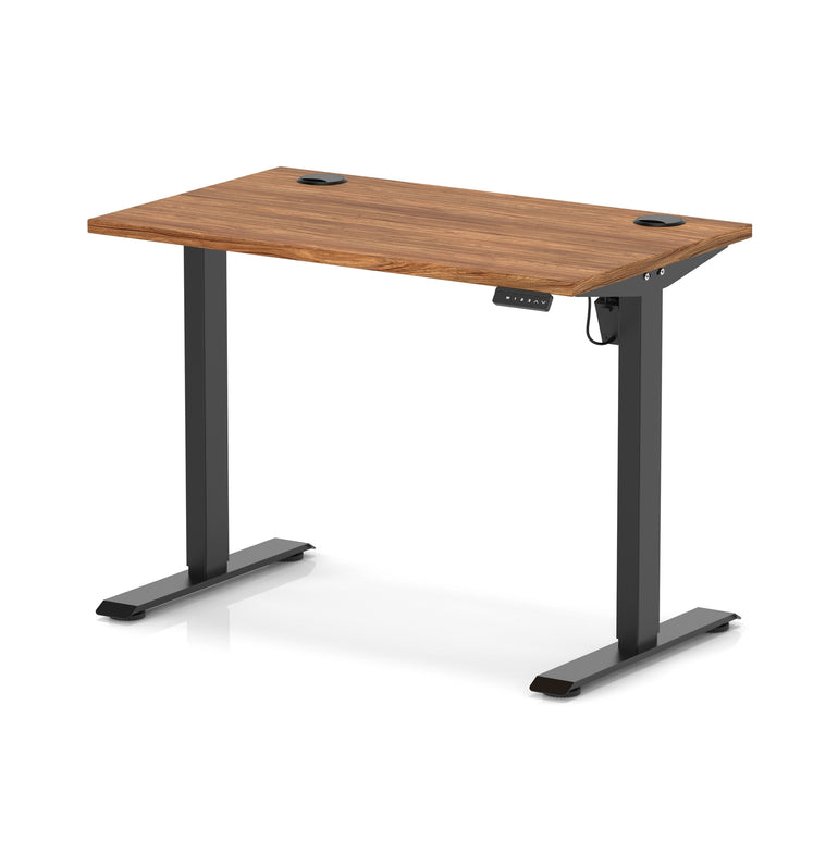 Air Lite Height Adjustable Slimline Desk With Cable Ports