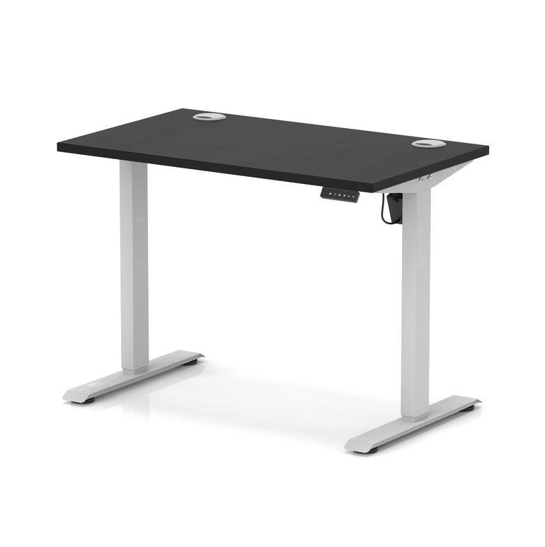 Air Lite Height Adjustable Slimline Desk With Cable Ports