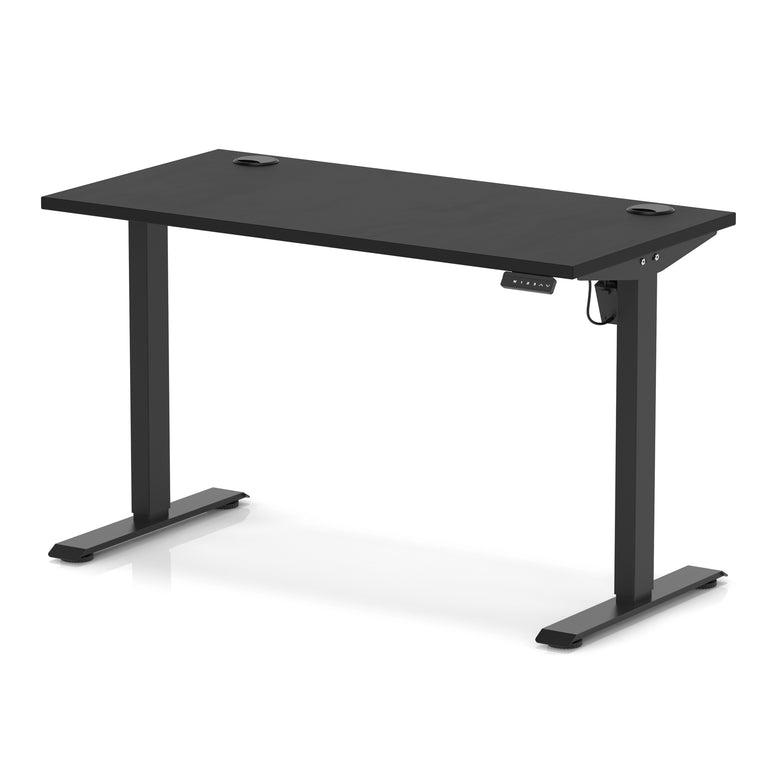 Air Lite Height Adjustable Slimline Desk With Cable Ports