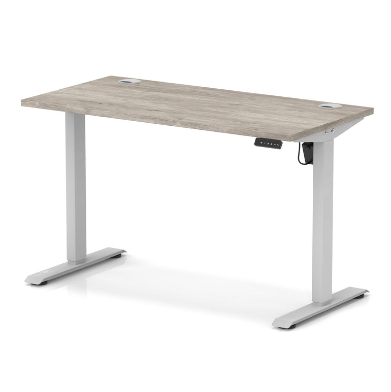 Air Lite Height Adjustable Slimline Desk With Cable Ports