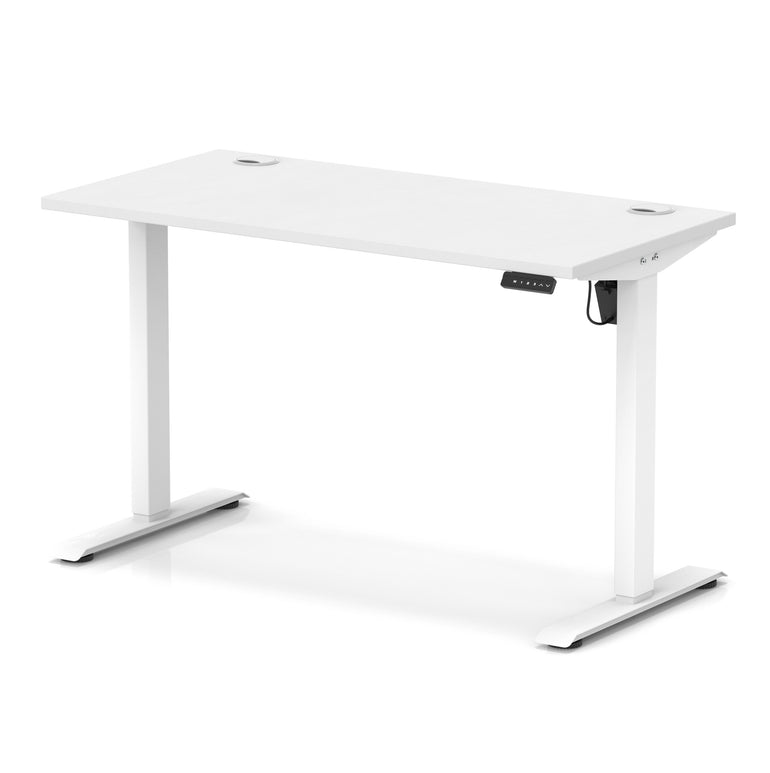 Air Lite Height Adjustable Slimline Desk With Cable Ports