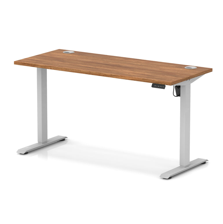 Air Lite Height Adjustable Slimline Desk With Cable Ports