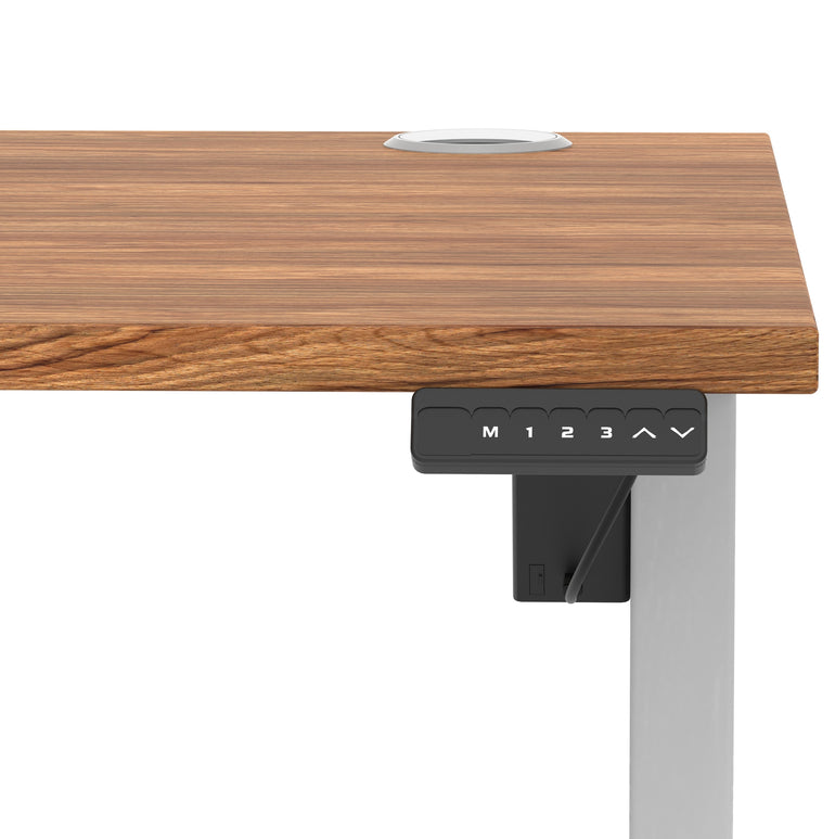 Air Lite Height Adjustable Desk With Cable Ports