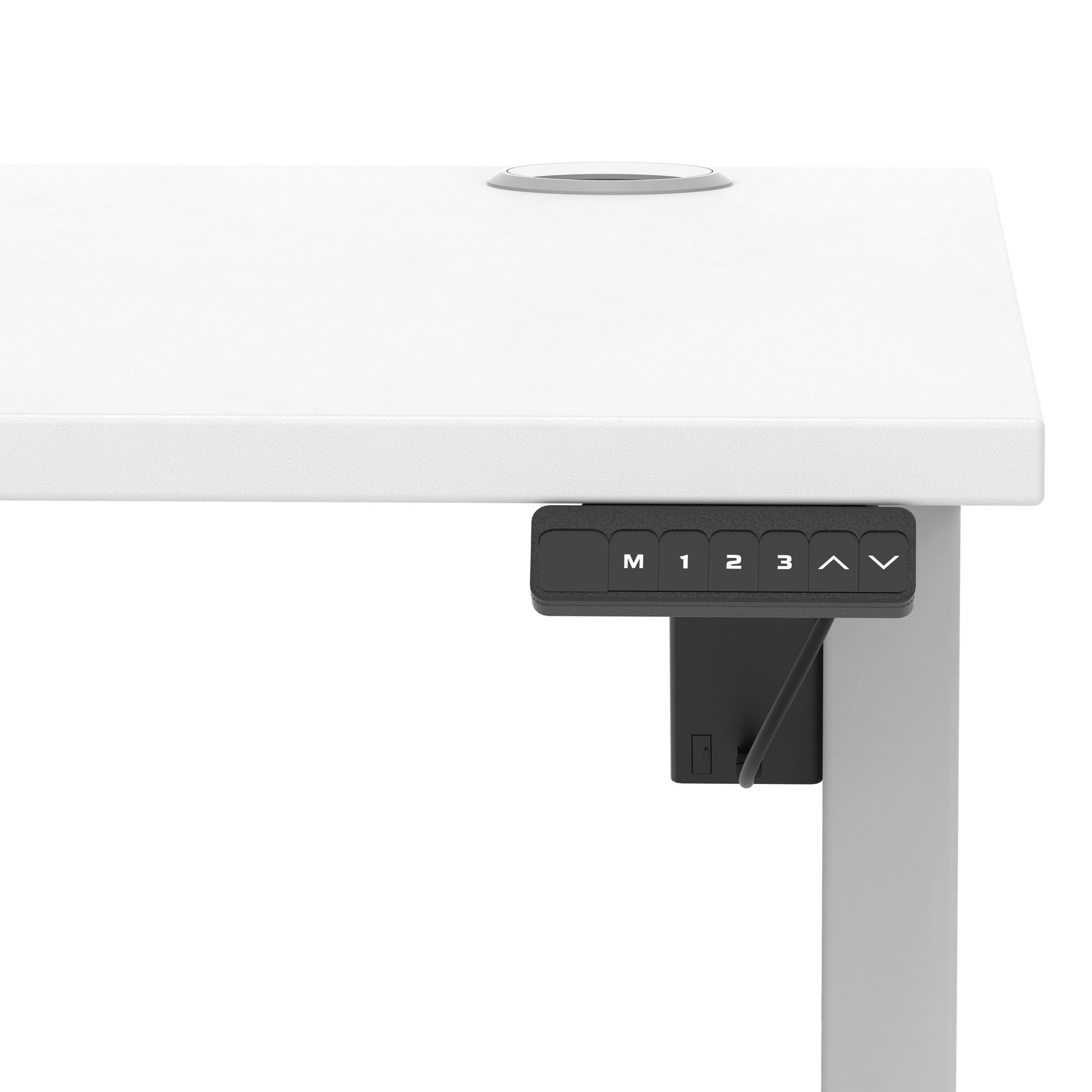 Air Lite Height Adjustable Desk With Cable Ports