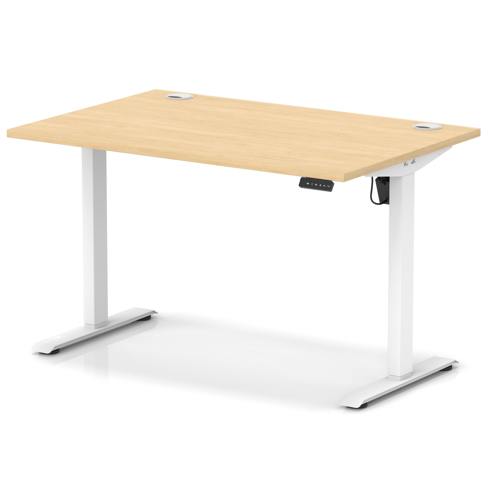 Air Lite Height Adjustable Desk With Cable Ports