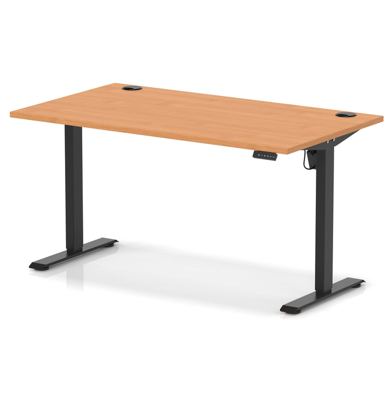 Air Lite Height Adjustable Desk With Cable Ports