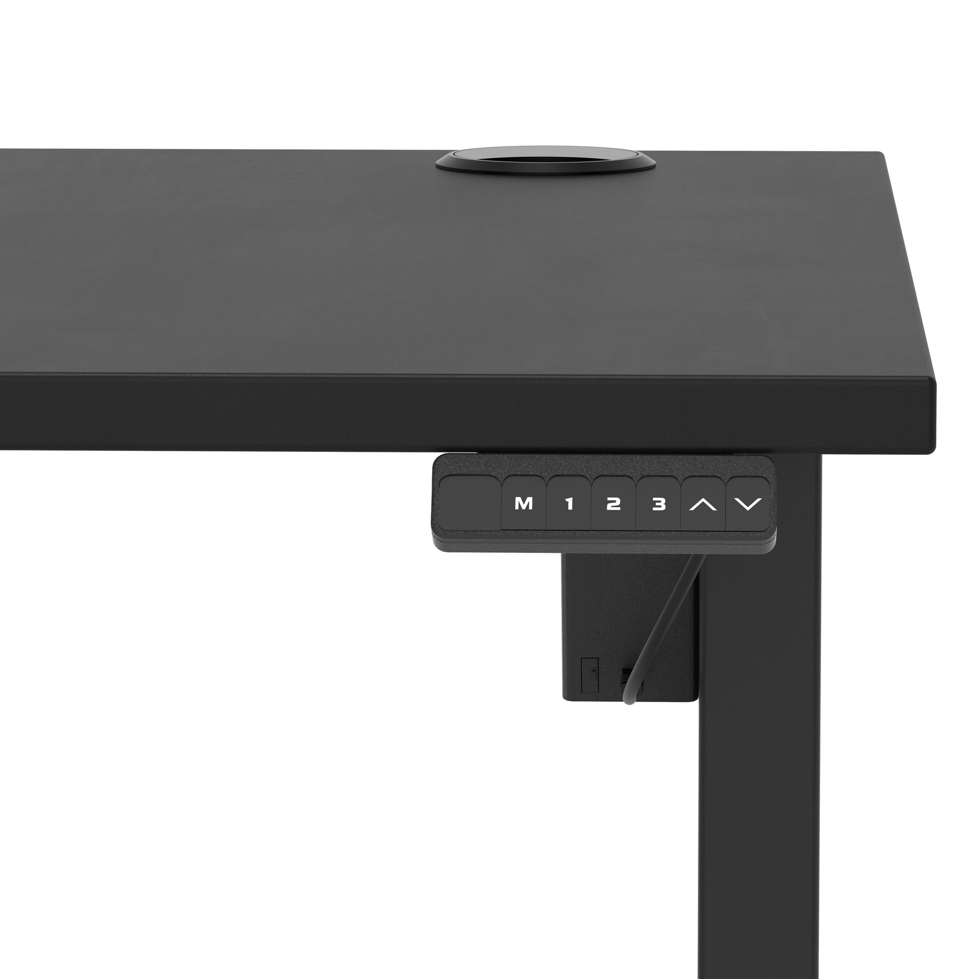 Air Lite Height Adjustable Desk With Cable Ports