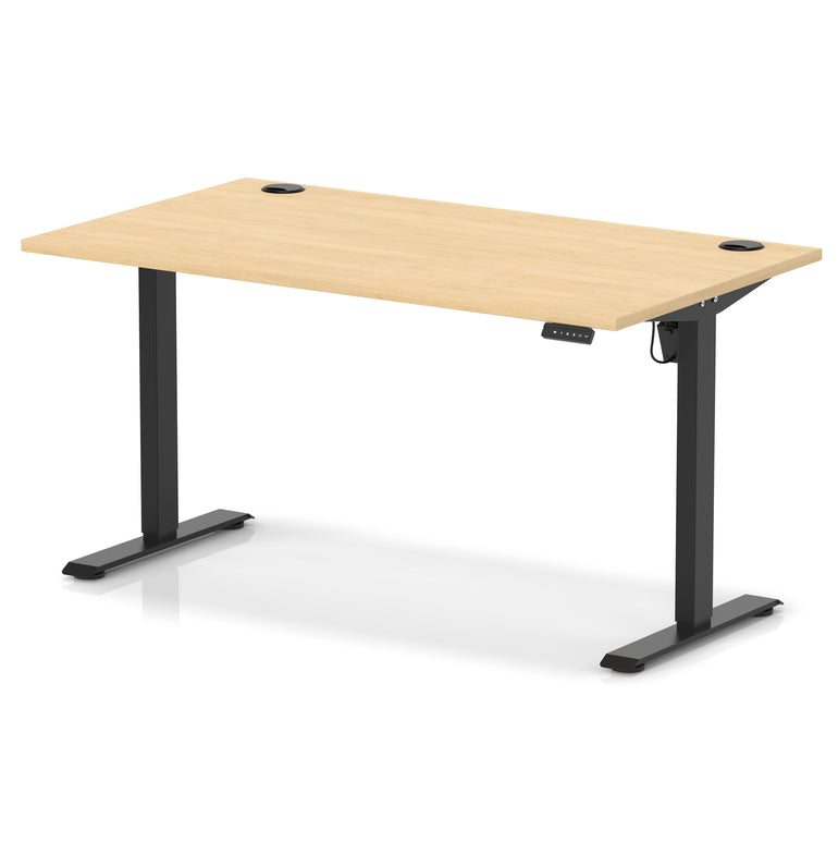 Air Lite Height Adjustable Desk With Cable Ports