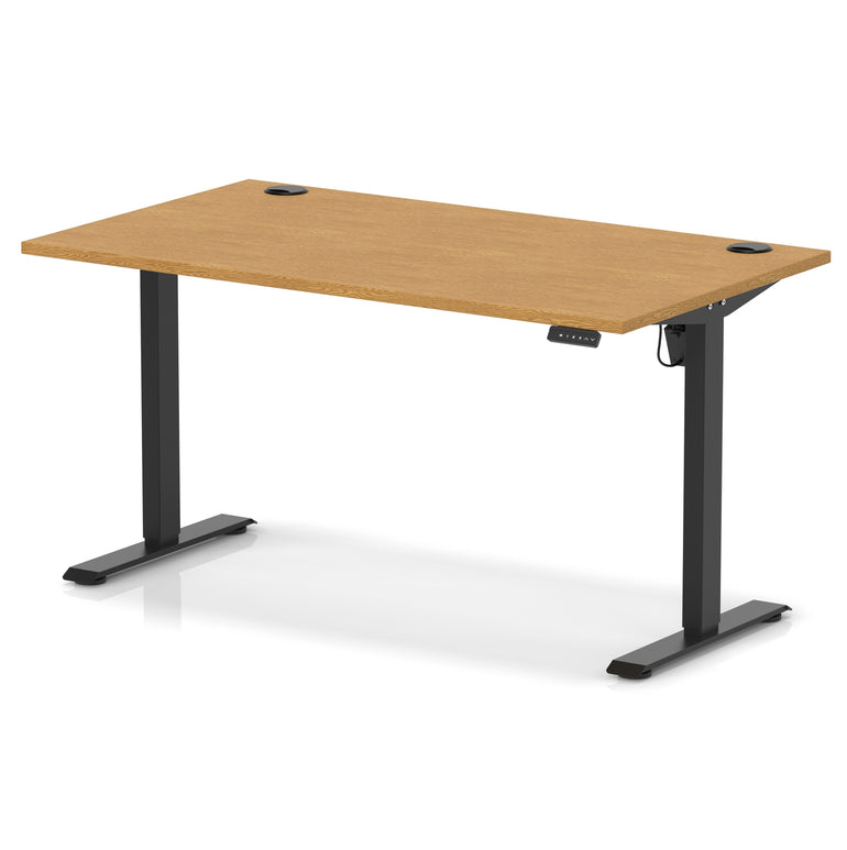 Air Lite Height Adjustable Desk With Cable Ports