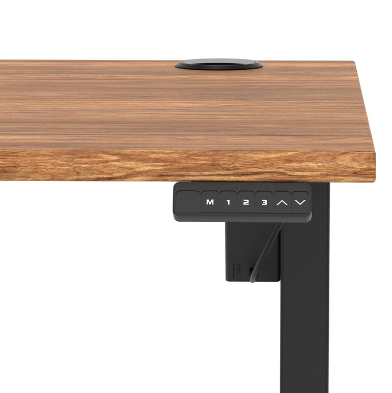 Air Lite Height Adjustable Desk With Cable Ports
