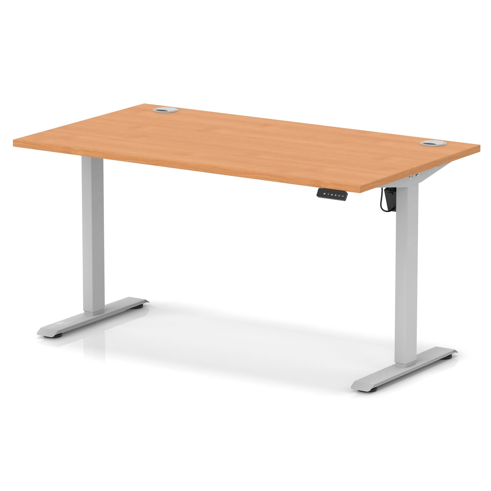 Air Lite Height Adjustable Desk With Cable Ports