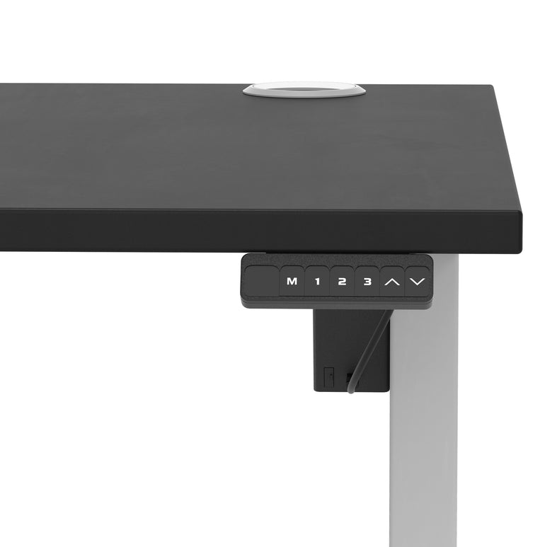 Air Lite Height Adjustable Desk With Cable Ports