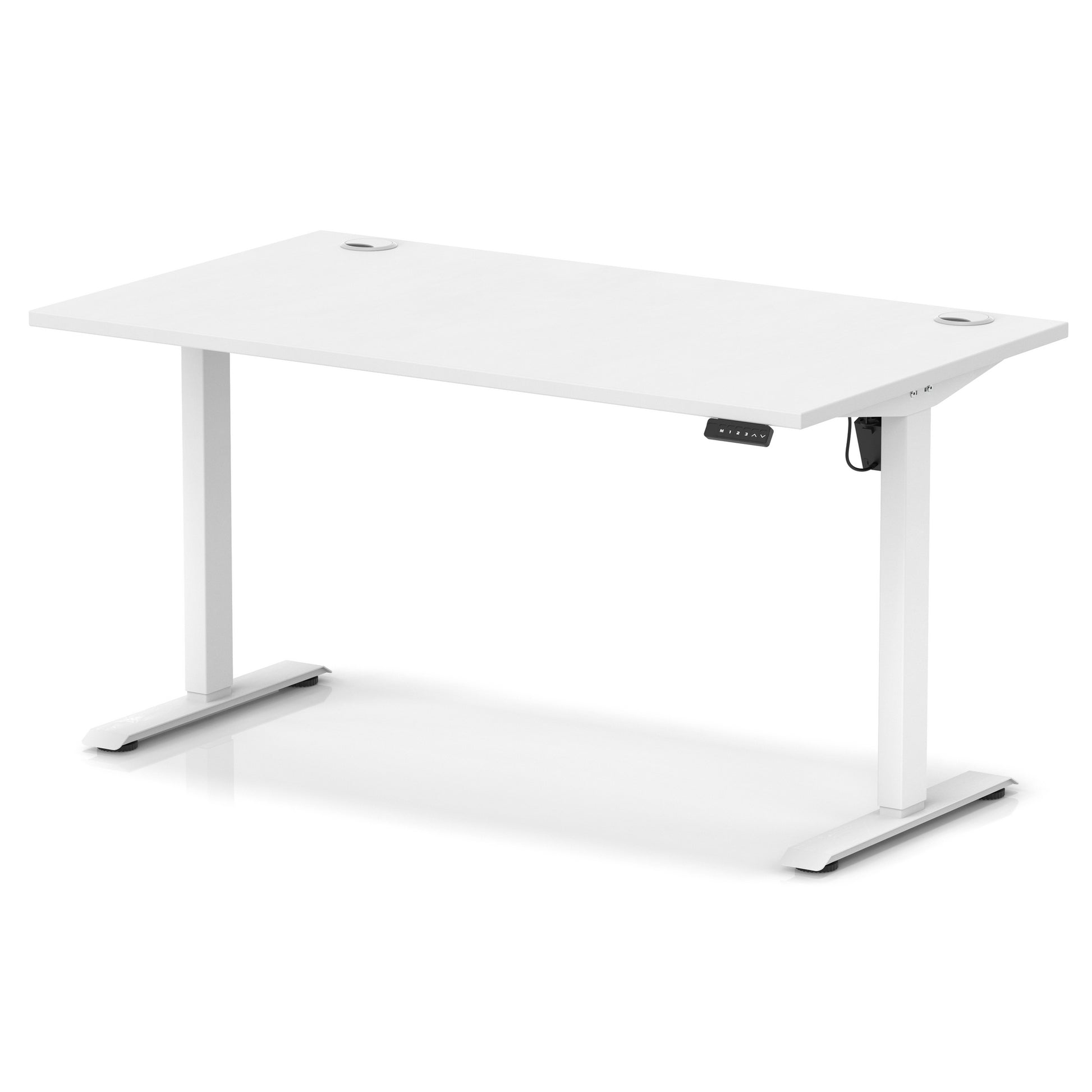 Air Lite Height Adjustable Desk With Cable Ports