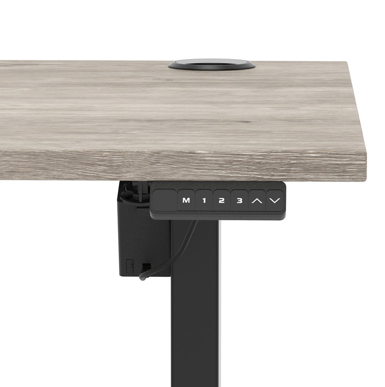 Air Lite Height Adjustable Desk With Cable Ports
