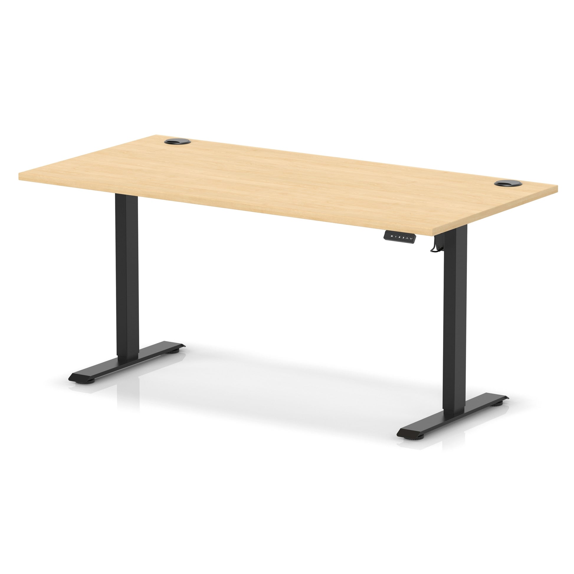 Air Lite Height Adjustable Desk With Cable Ports