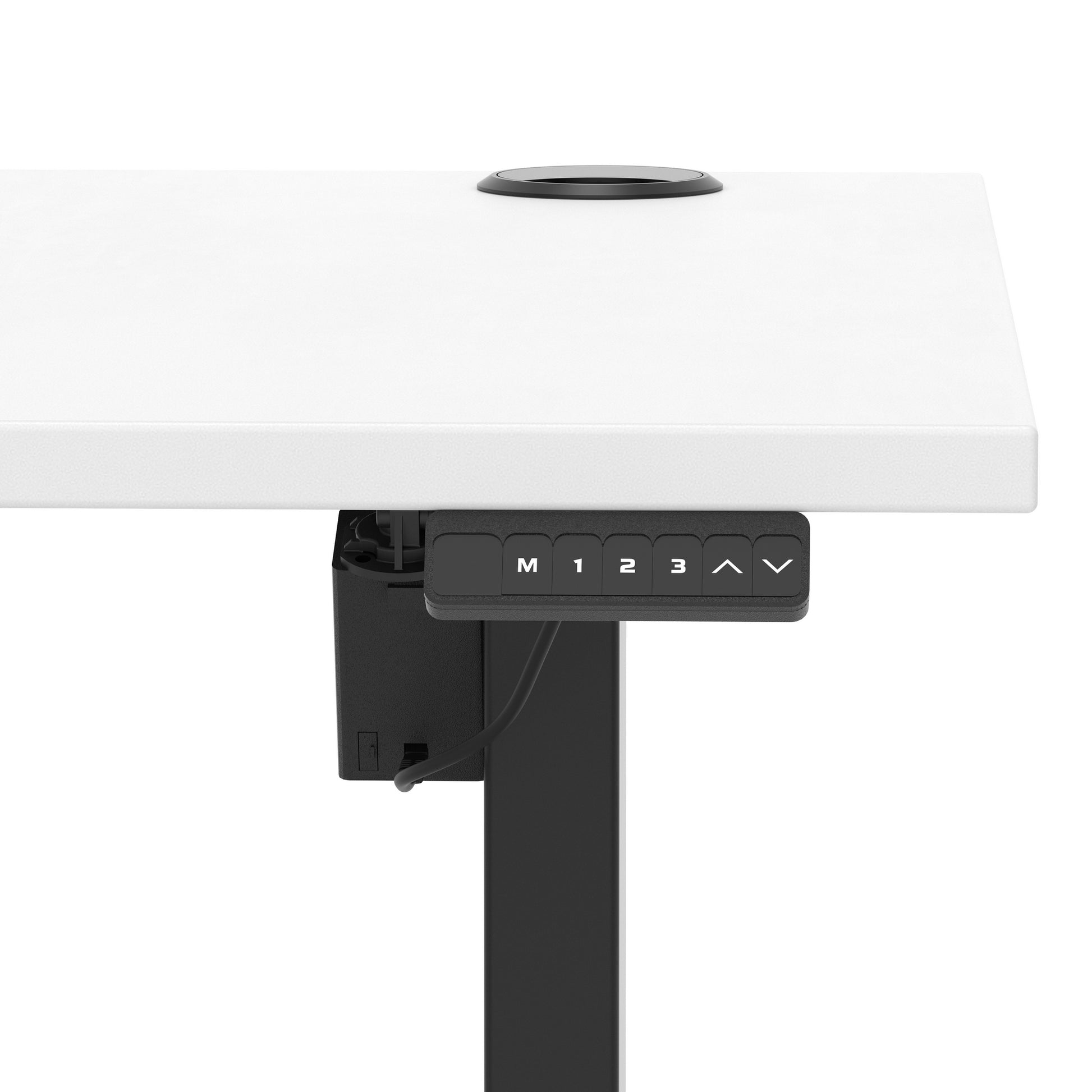 Air Lite Height Adjustable Desk With Cable Ports