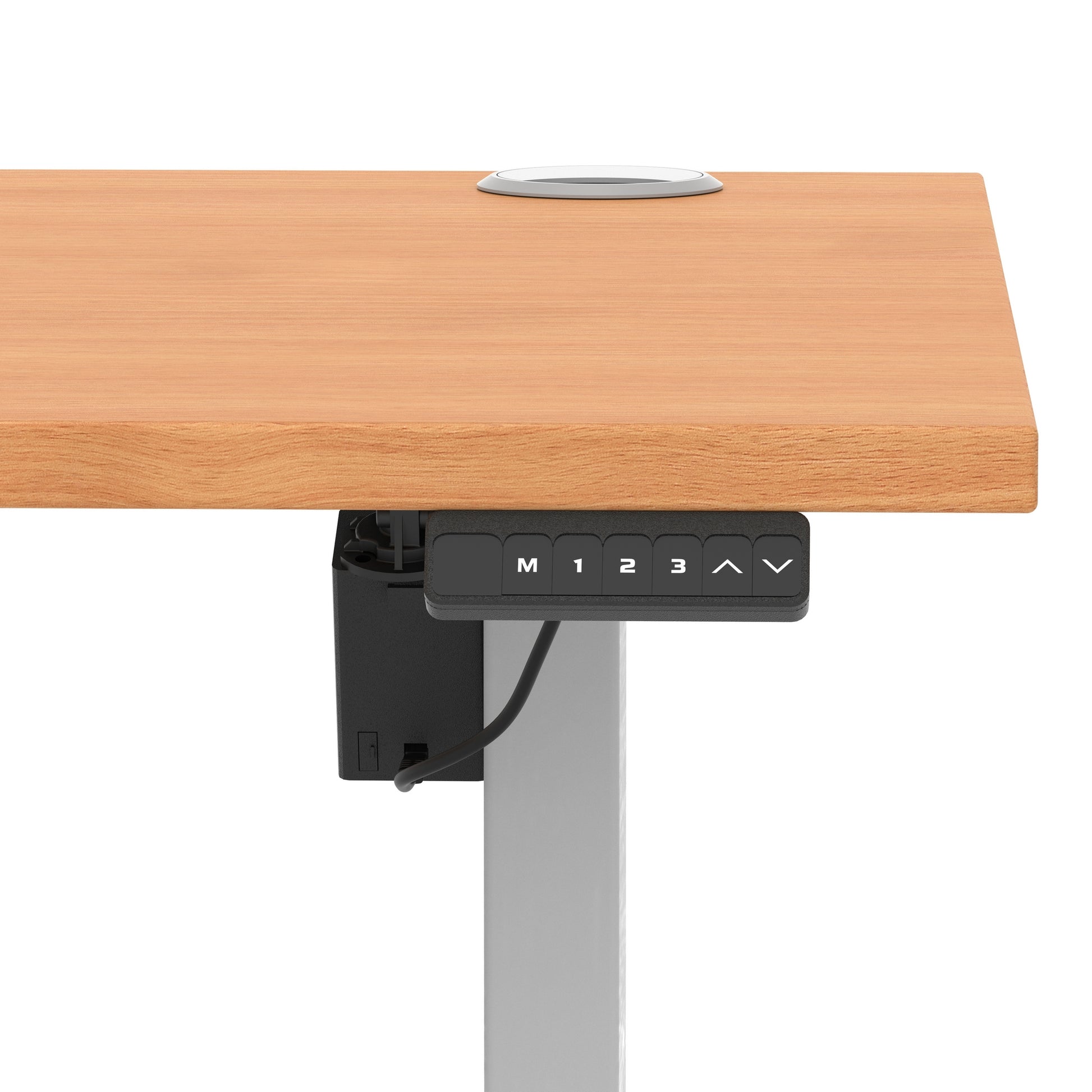 Air Lite Height Adjustable Desk With Cable Ports