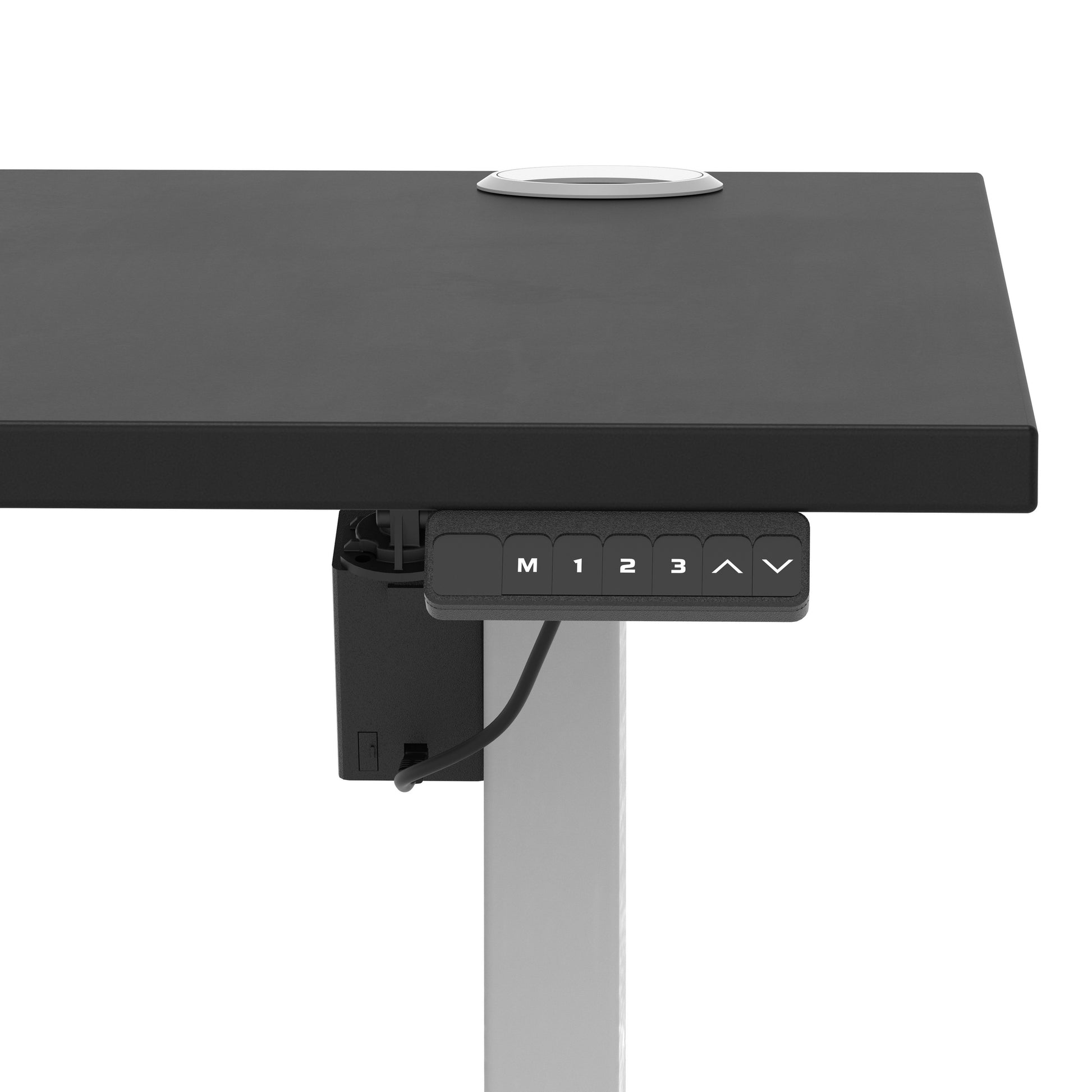 Air Lite Height Adjustable Desk With Cable Ports