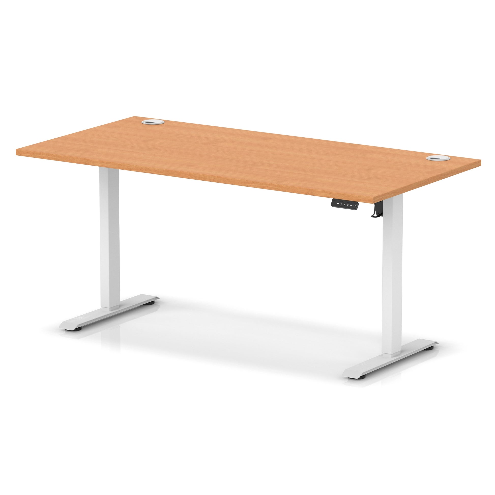 Air Lite Height Adjustable Desk With Cable Ports