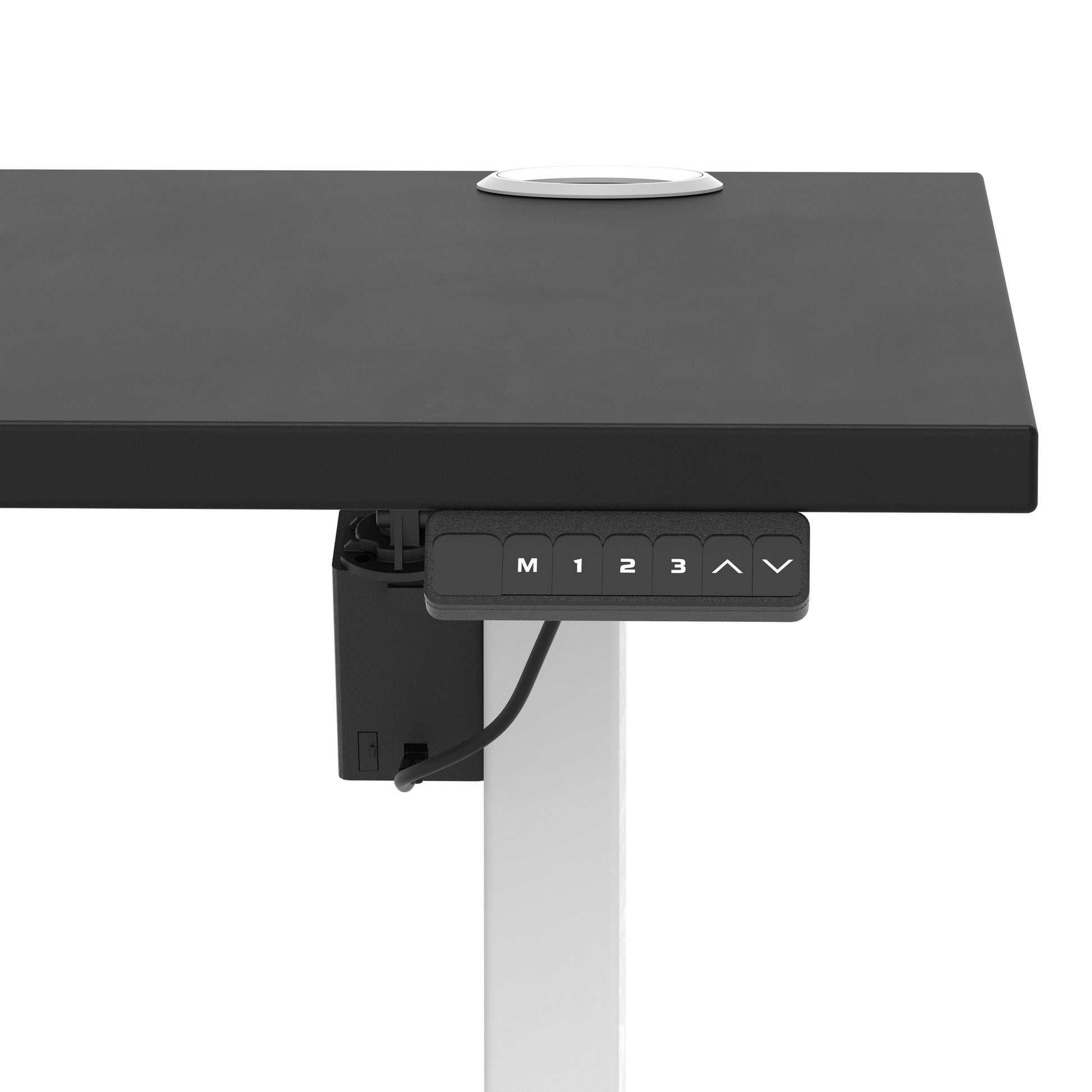 Air Lite Height Adjustable Desk With Cable Ports
