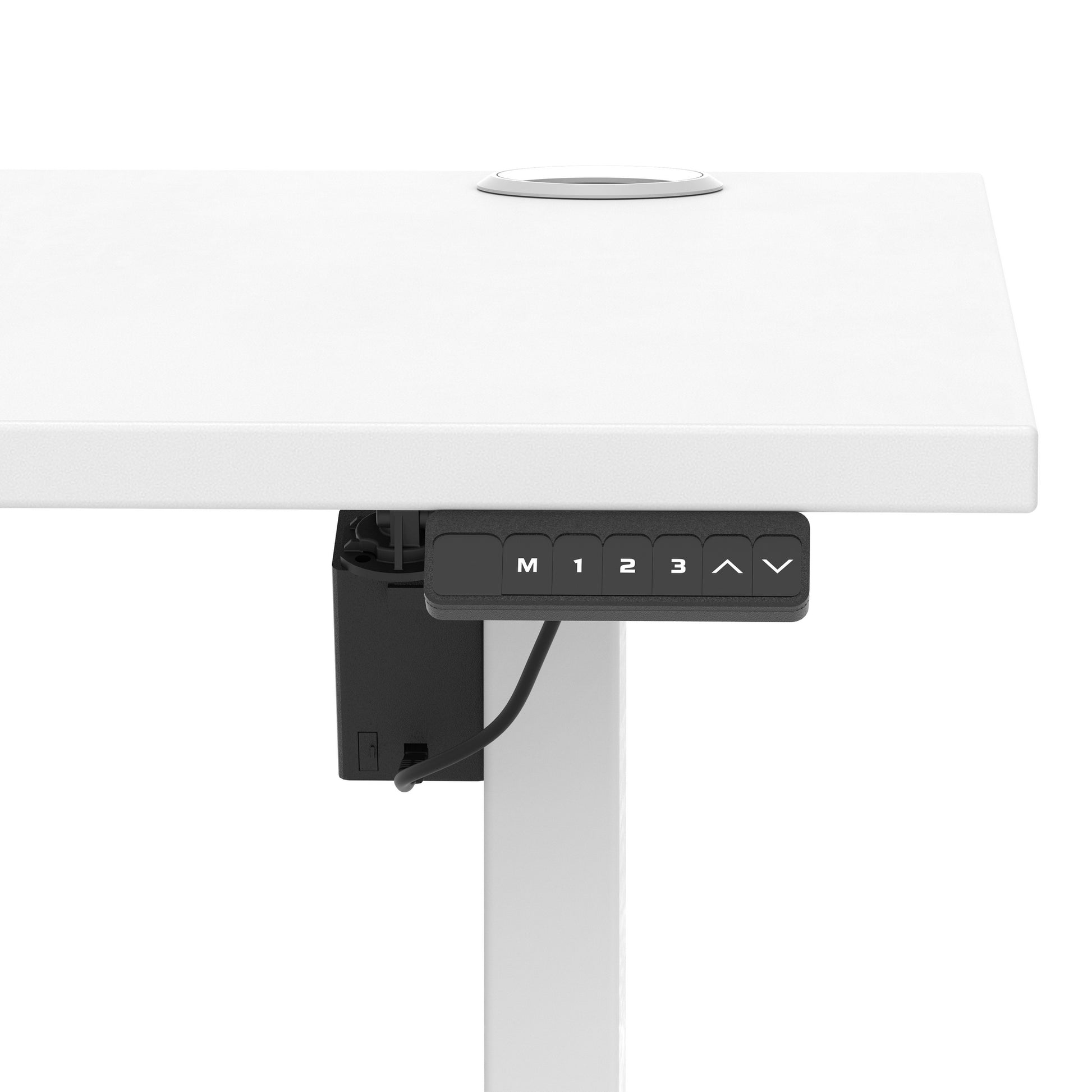 Air Lite Height Adjustable Desk With Cable Ports