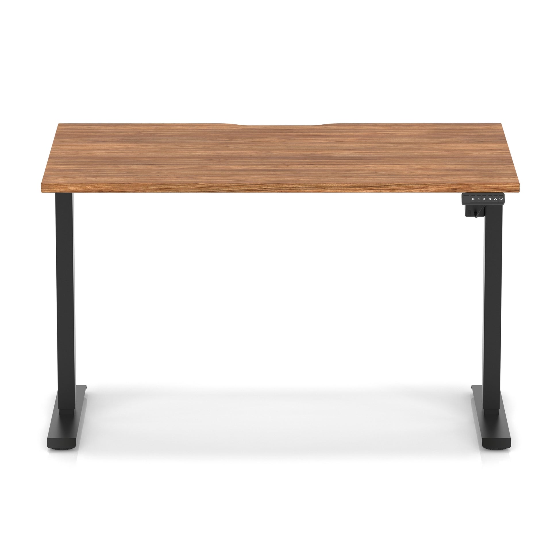 Air Lite Height Adjustable Desk With Scalloped Edge