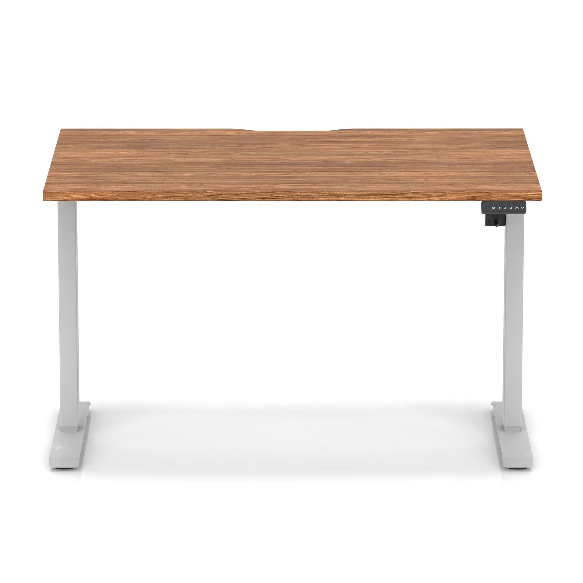 Air Lite Height Adjustable Desk With Scalloped Edge