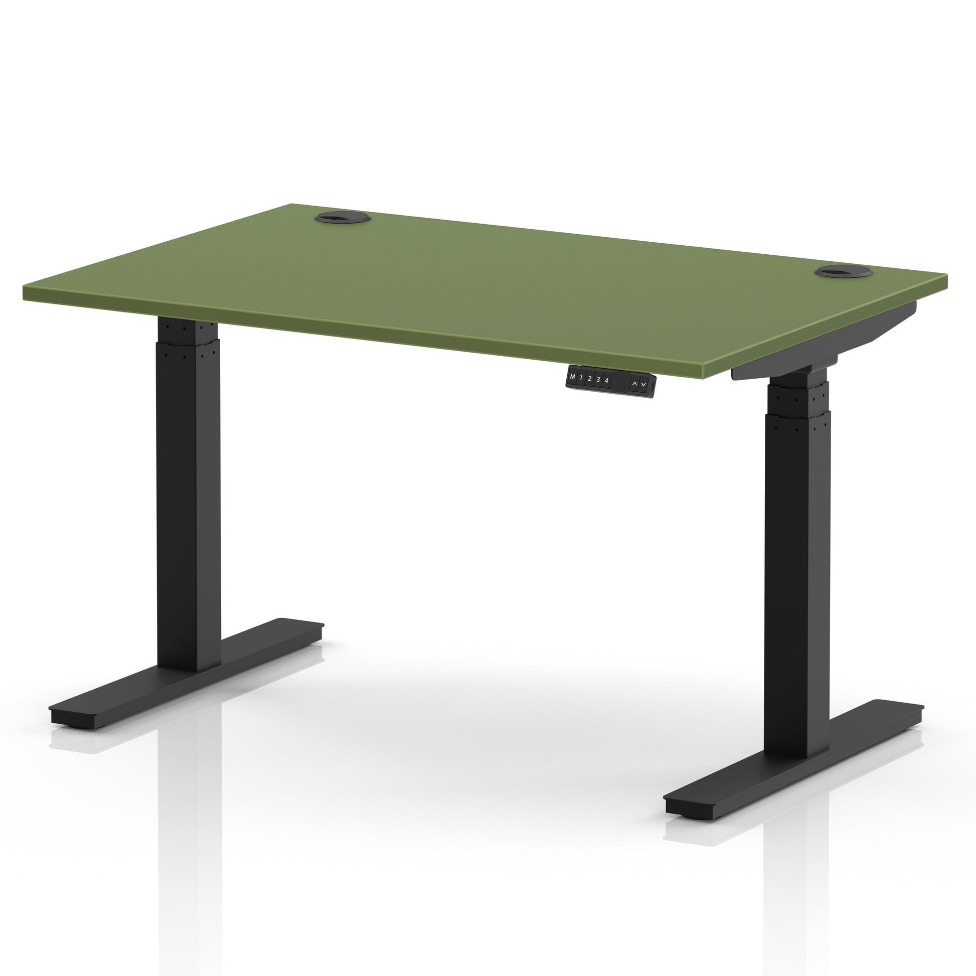 Air Height Adjustable Desk With Cable Ports