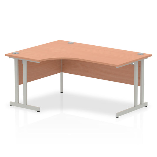 EE - Impulse 1600mm Left Crescent Desk Cantilever Leg