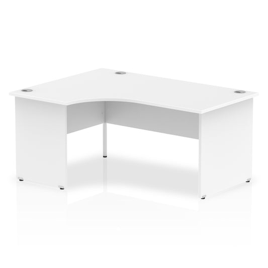 OE - Impulse 1600mm Left Crescent Desk Panel End Leg
