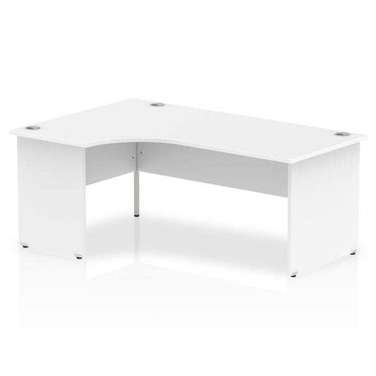 OE - Impulse 1800mm Left Crescent Desk Panel End Leg